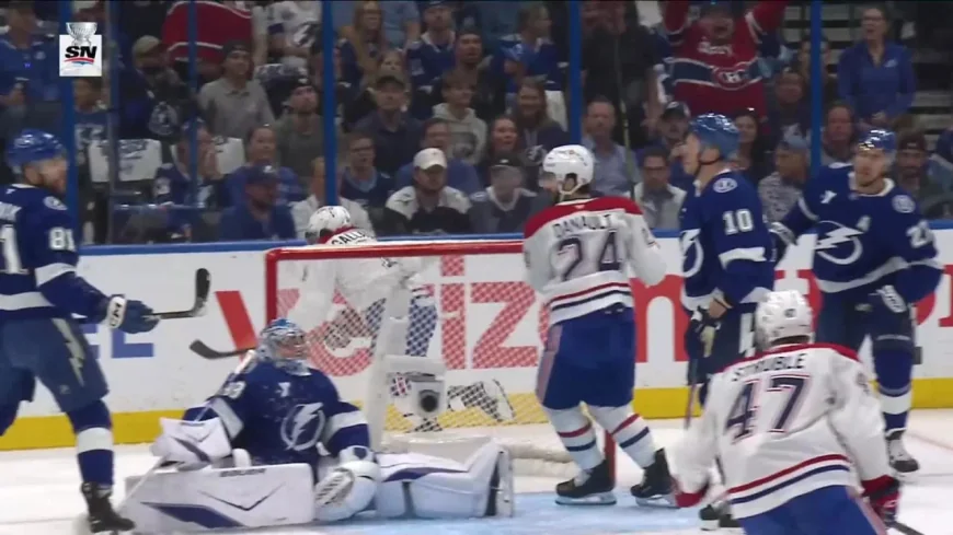 Gallagher Opens Scoring in MTL@TBL Canadian Game
