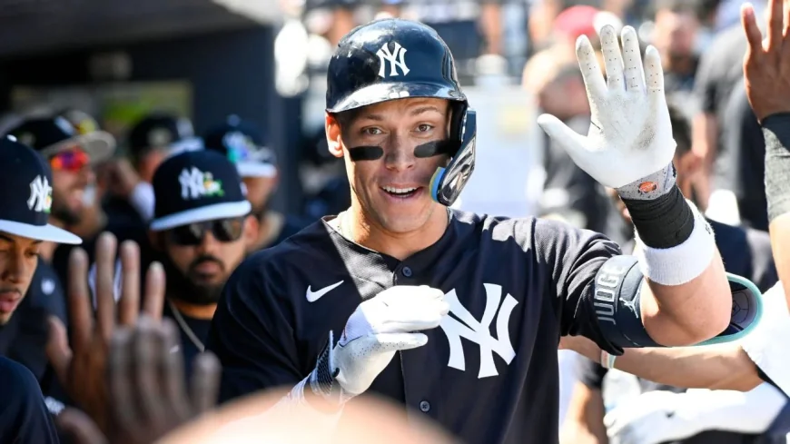 Aaron Judge Debuts Custom Nike Cleats With Penny and Gus Logo