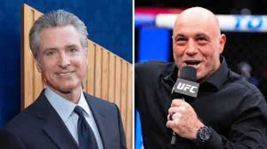 Gavin Newsom blasts Joe Rogan after resurfaced 2023 clip