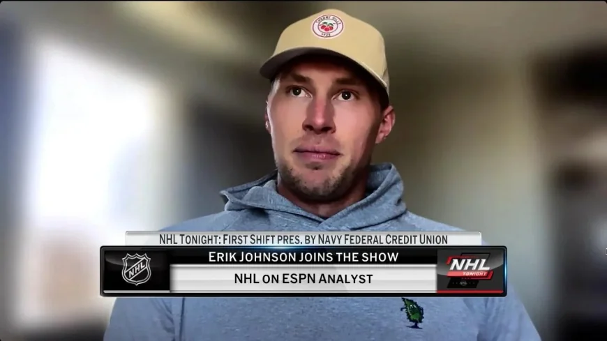 Erik Johnson Turns 1,000 NHL Games Into National Broadcast Role