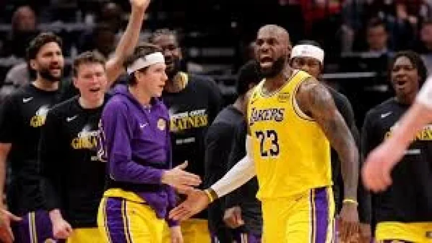 LeBron James Leads Lakers Past Rockets 98-78 in Lakers Vs Thunder