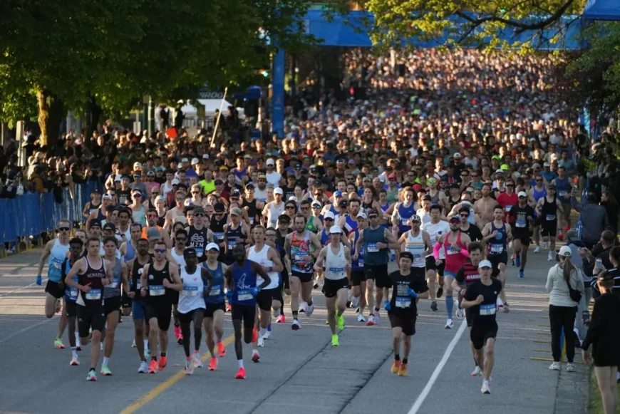 More Than 25,000 Fill Sold-Out Bmo Marathon in Vancouver