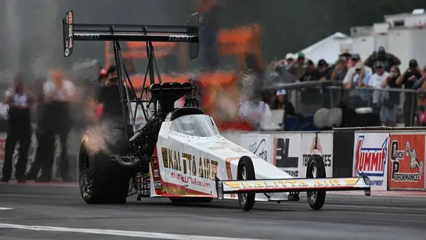 Shawn Langdon Hits 345.00 mph to Set NHRA Speed Record
