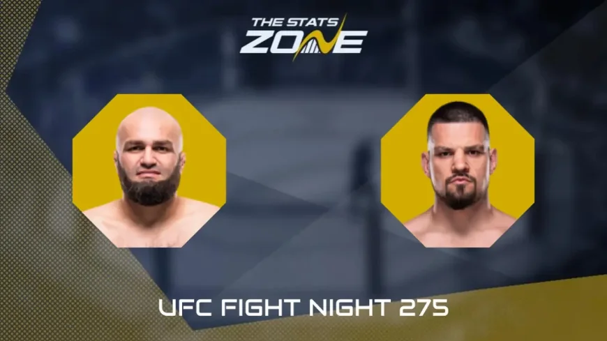 Brando Pericic Draws Shamil Gaziev in UFC Perth Heavyweight Bout