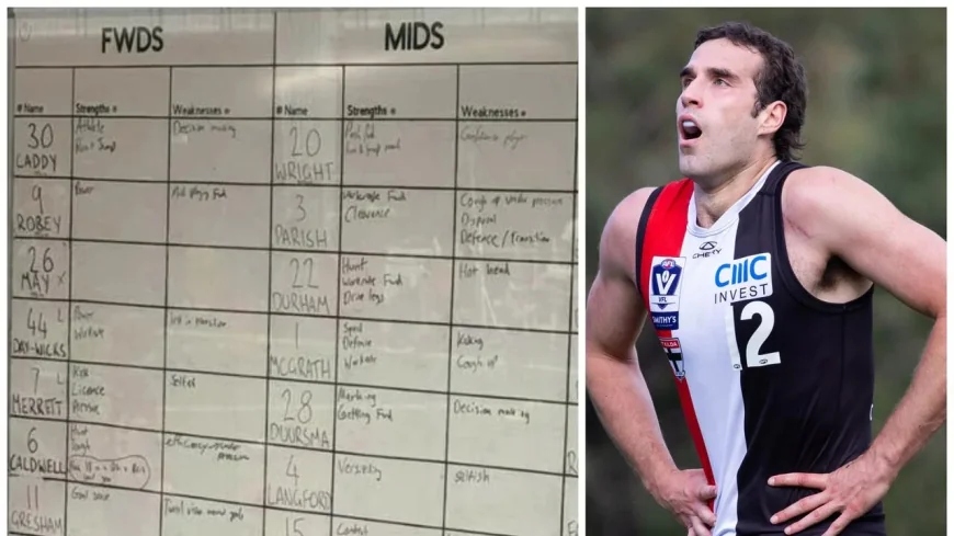 Lions Leak Merrett, McGrath and Parish Notes in Brisbane Lions Whiteboard Drama