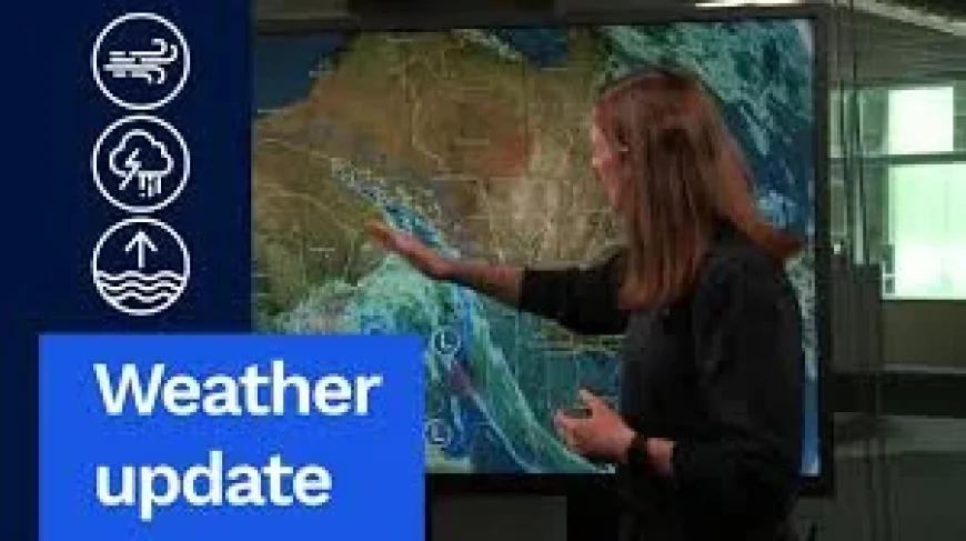 BoM Forecasts Rain for Southeast Australia Rain Forecast as Cold Front Arrives