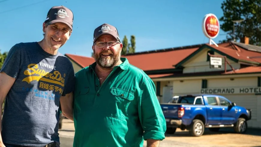 Shane Jacobson buys Dederang Hotel sight unseen for Seven series