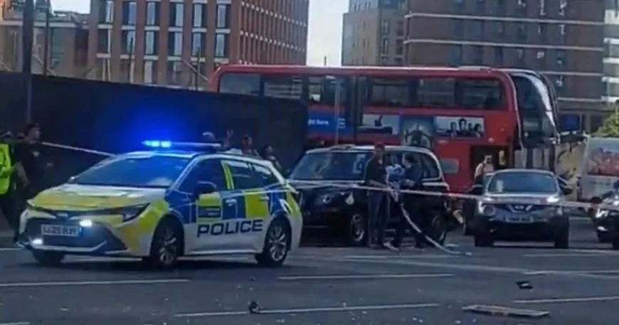 Vauxhall Bridge Closed After Police Incident, Ipswich Vs Qpr