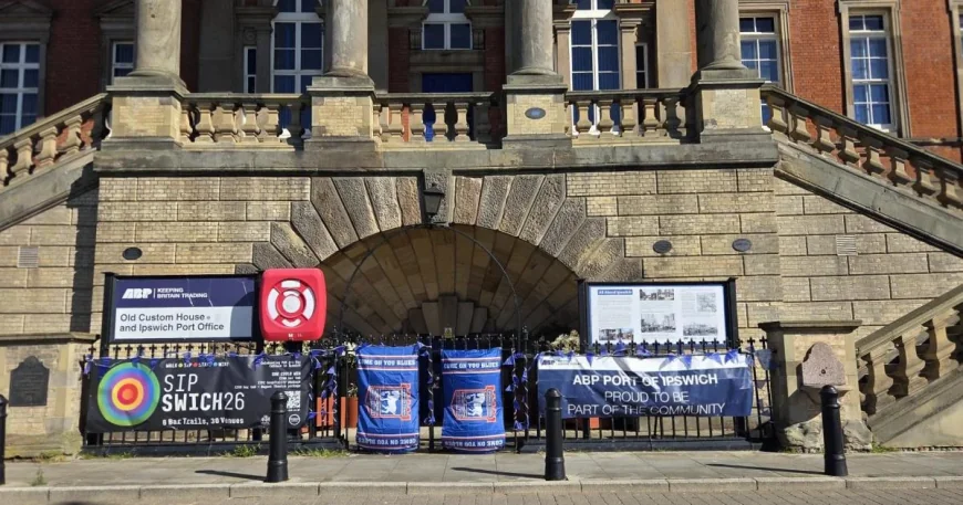 Ipswich Lights Old Customs House Blue and White Ahead of QPR — Championship Standings