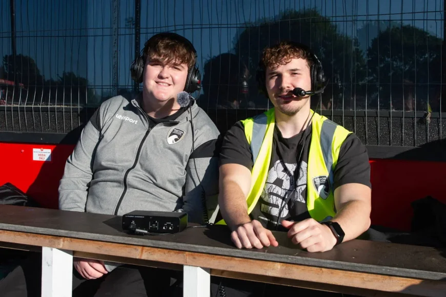 Josh Harris and Liam Drury lead Hornchurch Fc commentary from 3:55PM