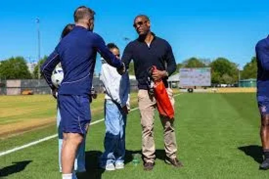 Noah Campbell Family Receive Wembley Shirt at Luton Fc Training