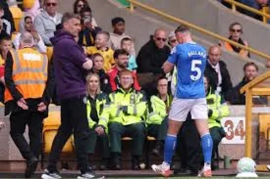 Daniel Ballard Sent Off After VAR Check for Hair Pull