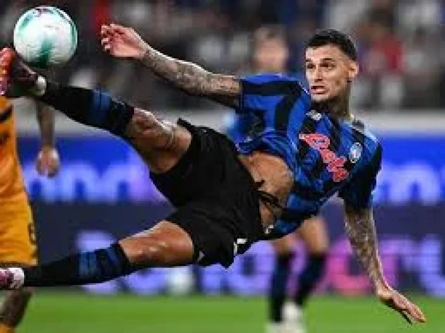 Justin Bijlow Saves Nikola Krstovic Shot as Atalanta Fc Press Genoa