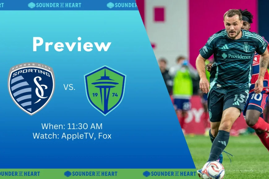 Sporting KC Prepares For Seattle Sounders At Sporting Park — Seattle Sounders Vs Sporting Kc