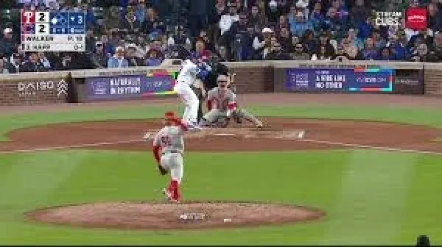 Ian Happ Hits Third Homer in Seven Games for Cubs