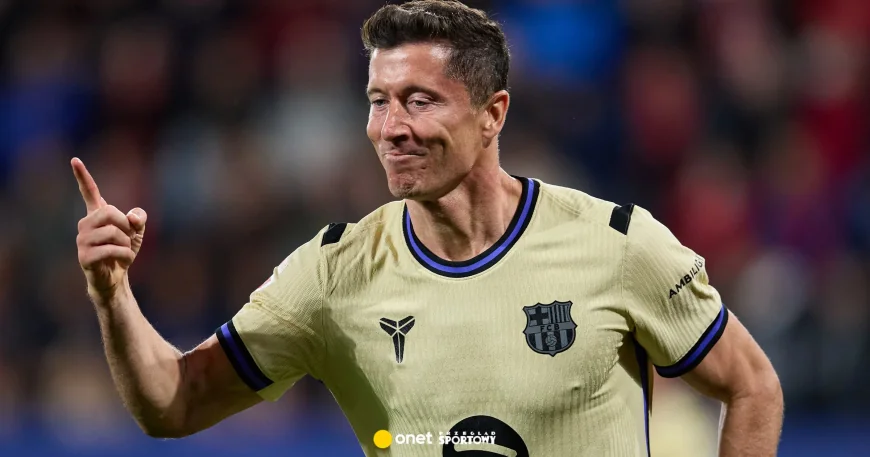 Robert Lewandowski Breaks Deadlock in Barcelona’s 2-1 Win
