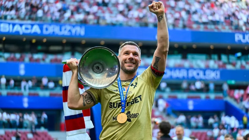 Lukas Podolski Helps Górnik Zabrze End 54-Year Cup Wait