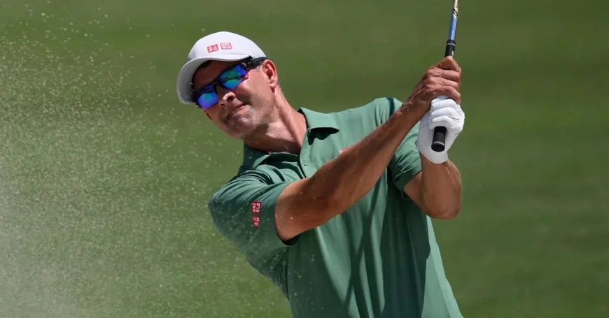 Adam Scott Posts 66 After Wrong Ball Penalty — Pga Leaderboard