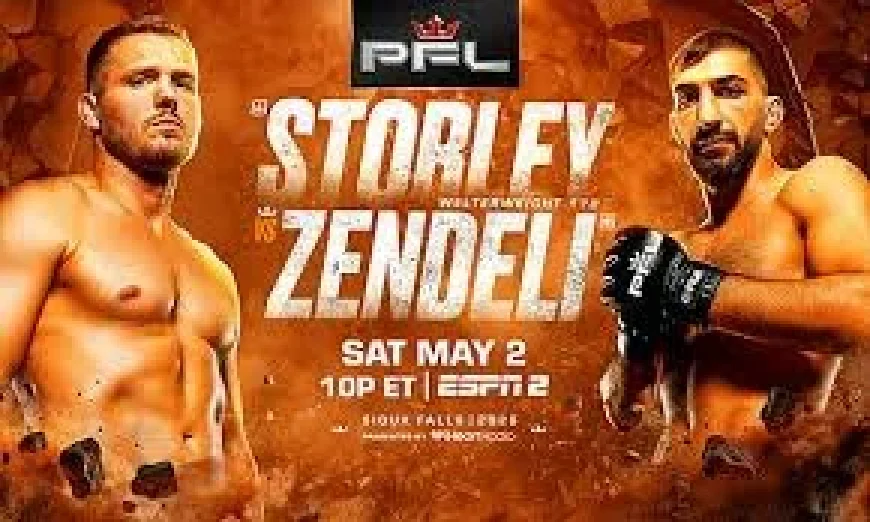 Storley vs. Zendeli Headlines Pfl Sioux Falls at Sanford Pentagon