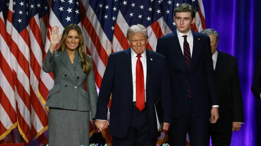 Lara Trump rejects Barron Trump time traveler theory on Thursday