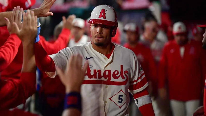 Vaughn Grissom Slashes .342/.413/.526 in 13 Games for Angels