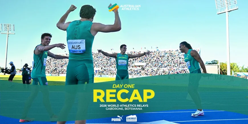 Australia's Men's 4x400m runs 2:57.30 at World Relays 2026