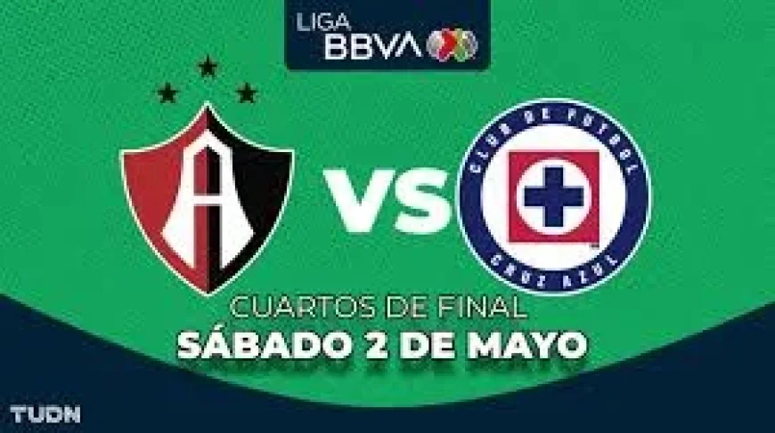 Atlas - Cruz Azul set for 3 May 2026 Metropolitano match