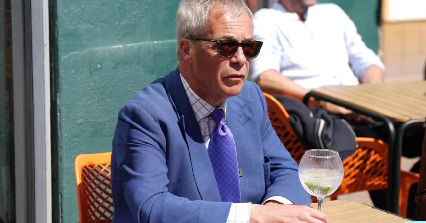 Nigel Farage campaigns across Essex, Yorkshire and Sussex