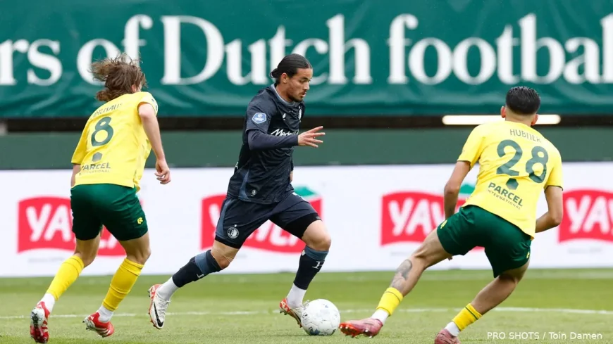 Joey Kooij Officiates Feyenoord at Fortuna Sittard on 3 May