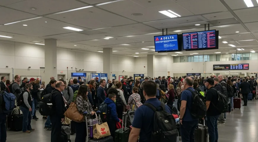 Delta Cancellations surge to 219 as weekend disruptions spread