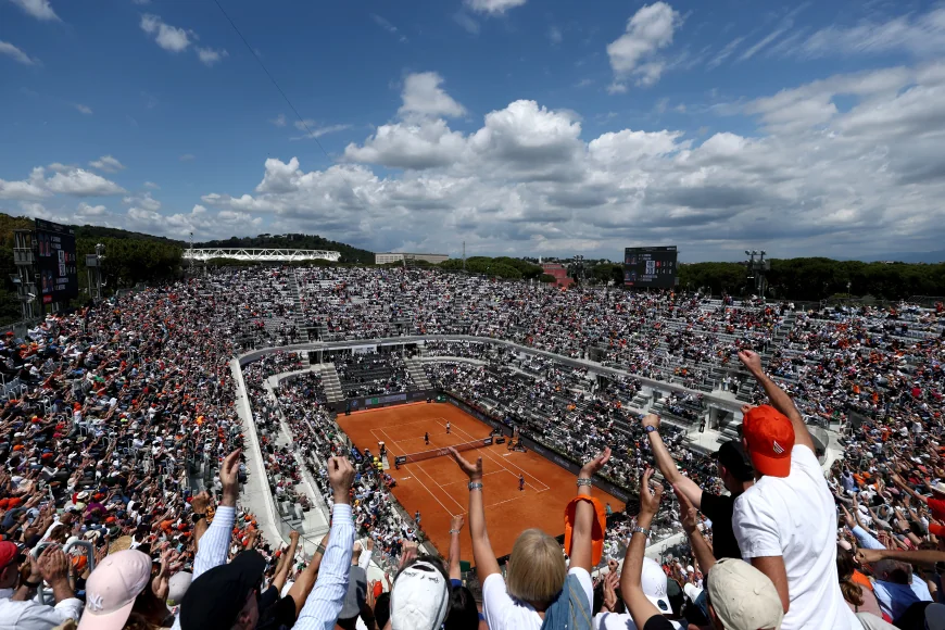 Rome Open Main Draw Set for Monday, May 4 With 96 Players