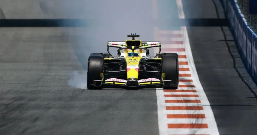 Arvid Lindblad Sent to Pit Lane for Miami Sprint