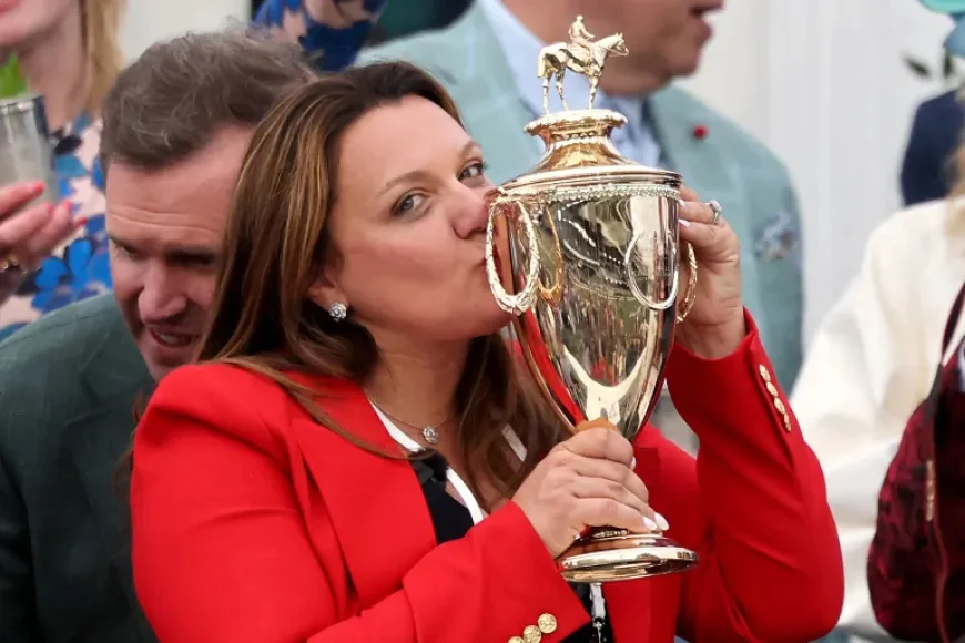 Cherie DeVaux Makes History as First Female Trainer to Win Kentucky Derby with Golden Tempo