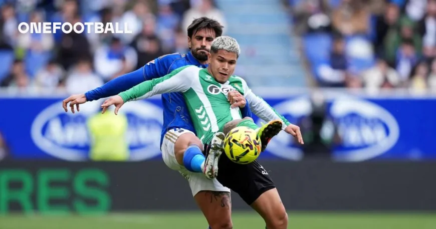 Cucho Hernández firma 2 goles en Real Betis Vs Real Oviedo