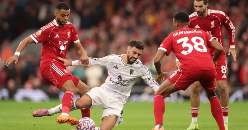 Manchester United FC vs Liverpool FC — 2025/26 Premier League Standings