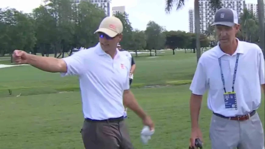 Adam Scott Golfer Takes Two-Shot Penalty After Wrong Ball at Doral
