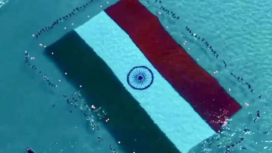 D. K. Joshi Leads Two Guinness World Records Attempts at Swaraj Dweep