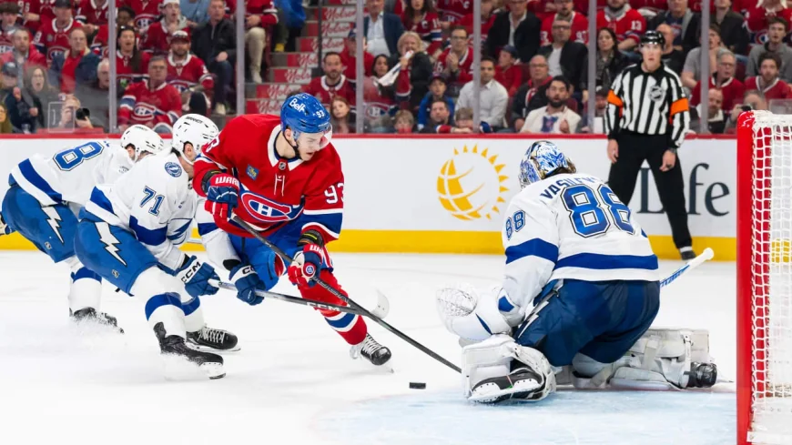 Vasilevskiy Stops 30 as Lightning Force Game 7 — Dobes Goalie