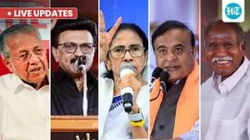 Election Commission Counts 5 State Votes May 4 — Eci Result 2026
