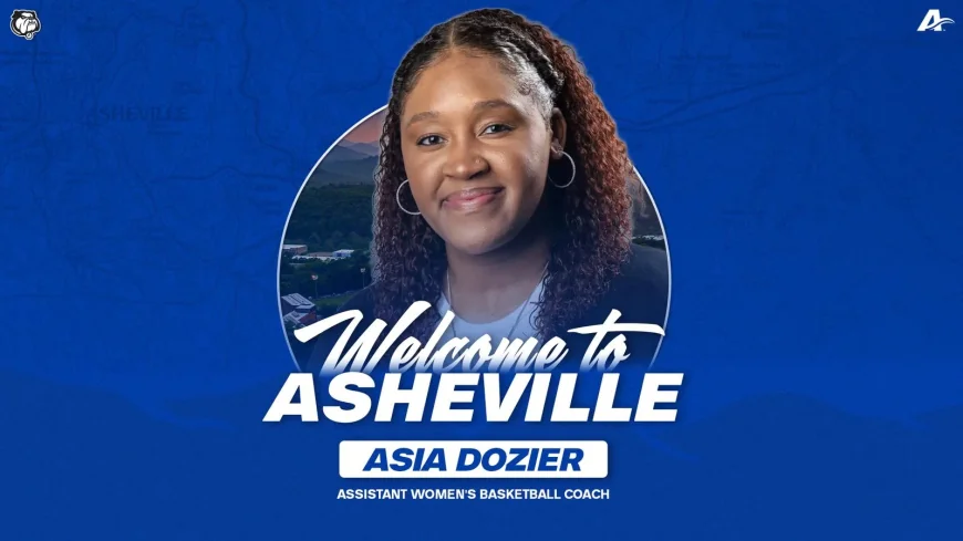 Asia Dozier Takes Charge as UNC Asheville Women’s Basketball Assistant Coach