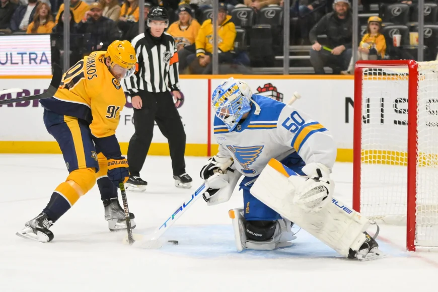 Jordan Binnington Links Stir Florida Panthers Goalie Debate