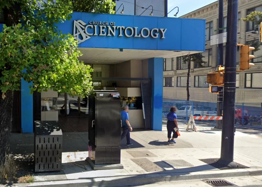 Police arrest teen after crowd gathers at Vancouver News Church of Scientology