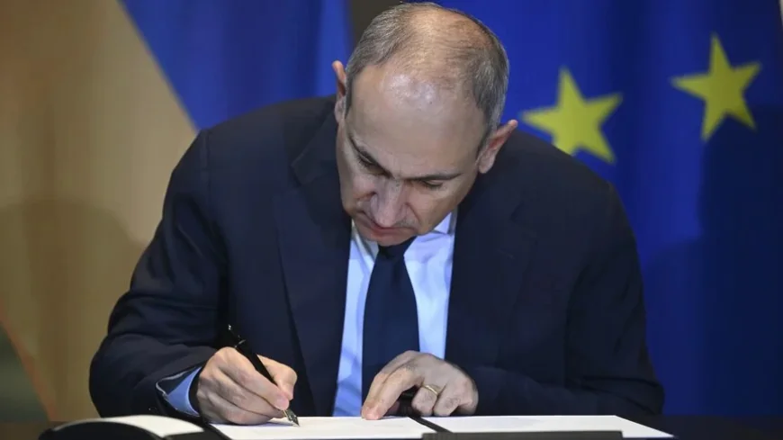 Pashinyan and Iotova sign strategic partnership in Yerevan