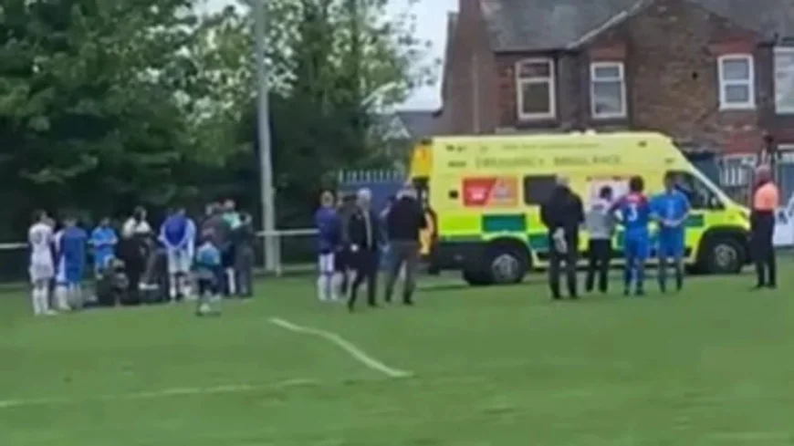 Stephen Ireland Injury Halts Wythenshawe Vets Final After Ambulance Call