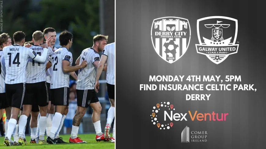 Galway United Face Derry City Fc In Monday Night League Test