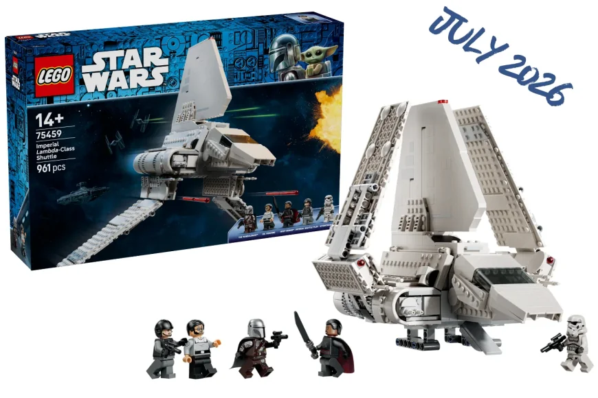 Lego Star Wars Imperial Shuttle Hits 75459 With Five Minifigures