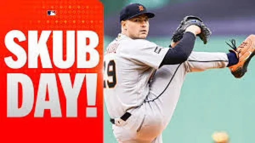 Tarik Skubal Scratched From Monday Start Against Red Sox