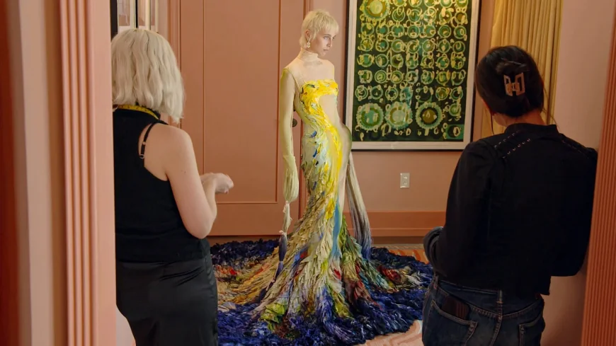 Emma Chamberlain Opens Met Gala 2026 in Mugler Van Gogh Gown