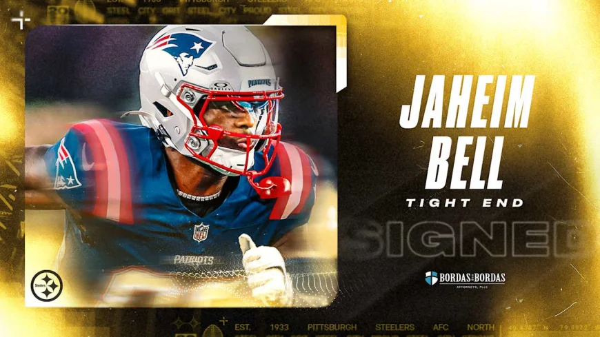 Jaheim Bell Steelers Contract Adds Tight End on One-Year Deal