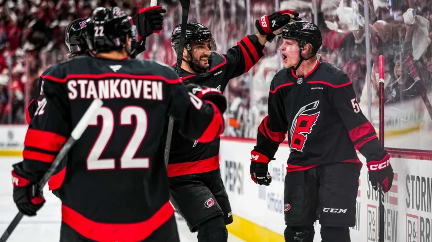 Seth Jarvis in Hurricanes’ 3-0 Game 1 win over Flyers